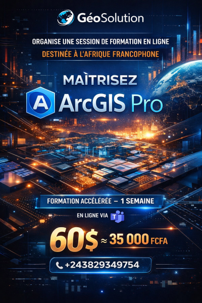 Formation acclre En Arcgis Pro